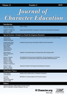 Journal of Character Education Volume 15 Issue 2 2019
