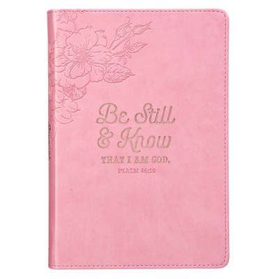 Journal Slimline Luxleather Be Still & Know - Psa 46:10 - Christian Art Gifts Inc (Creator)