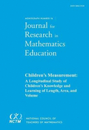 JRME Monograph 16: Children's Measurement: A Longitudinal Study of Children's Knowledge and Learning of Length, Area, and Volume