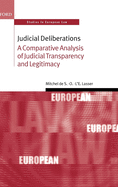 Judicial Deliberations: A Comparative Analysis of Judicial Transparency and Legitimacy