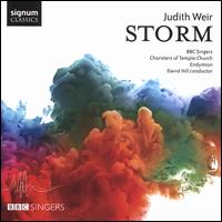 Judith Weir: Storm - Charles Gibbs; Elizabeth Poole (soprano); Endymion (chamber ensemble); Margaret Cameron (alto); Margaret Feaviour (soprano);...