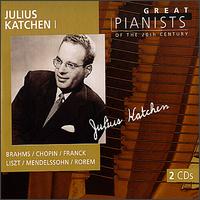 Julius Katchen - Julius Katchen (piano)