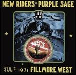 July 2nd 1971, Fillmore West