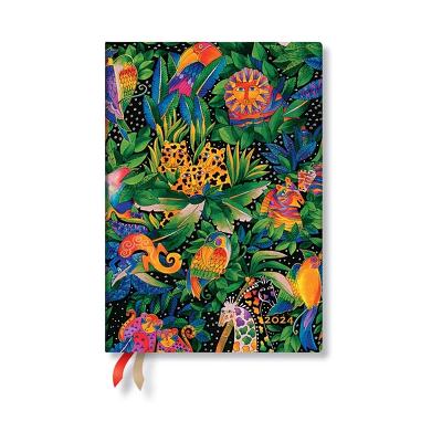 Jungle Song (Whimsical Creations) Midi 12-month Dayplanner 2024 - Paperblanks