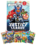 Justice League Reading Collection: 5 I Can Read Books Inside!