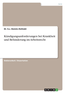 K?ndigungsanforderungen bei Krankheit und Behinderung im Arbeitsrecht