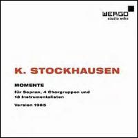 K. Stockhausen: Momente - Alfons Kontarsky (organ); Aloys Kontarsky (organ); Martina Arroyo (soprano); WDR Rundfunkchor Kln (choir, chorus);...