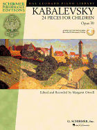 Kabalevksy: 24 Pieces for Children, Opus 39 Book/Online Audio