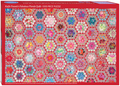 Kaffe Fassett Fabulous Florals Quilt 1000 Jigsaw - C&T (Other primary creator)