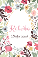 Kakeibo Budget Book: Personal expense journal tracker - monthy goals - Bookkeeping - log book accounting. 6"x9"