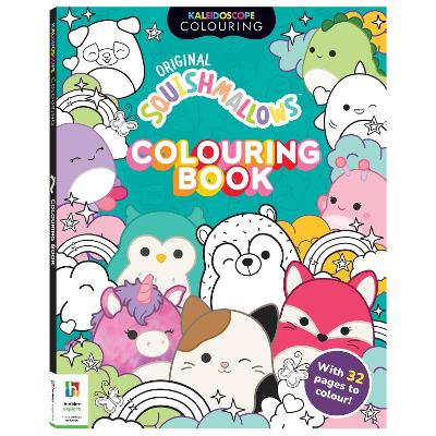 Kaleidoscope Squishmallows Feelin' Mallow Colouring Book - Pty Ltd, Hinkler