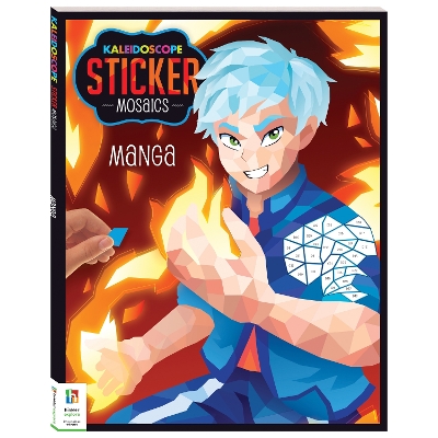 Kaleidoscope Sticker Mosaics Manga - Pty Ltd, Hinkler