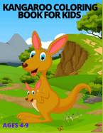 Kangaroo Fun Kids Coloring Book: Kangaroo Coloring Book for Children of All Ages. Yellow Diamond Design with Black White Pages for Mindfulness and Relaxation