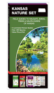 Kansas Nature Set: Field Guides to Wildlife, Birds, Trees & Wildflowers of Kansas