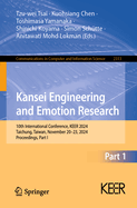 Kansei Engineering and Emotion Research: 10th International Conference, KEER 2024, Taichung, Taiwan, November 20-23, 2024, Proceedings, Part I