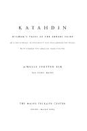 Katahdin: Wigwam's Tales of the Abnaki Tribe and a Dictionary of Penobscot and Passamaquoddy Words with French and English Translations - Spotted Elk, Molly