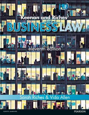 Keenan and Riches' Business Law premium pack - Riches, Sarah, and Allen, Vida