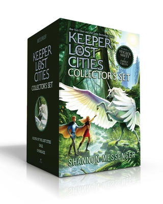 Keeper of the Lost Cities Collector's Set (Includes a Sticker Sheet of Family Crests) (Boxed Set): Keeper of the Lost Cities; Exile; Everblaze - Messenger, Shannon