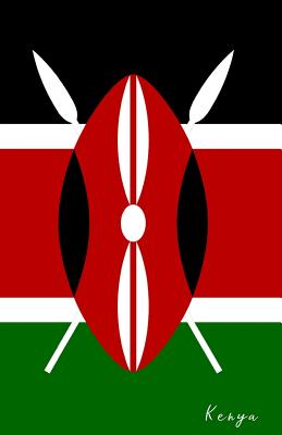 Kenya: Flag Notebook, Travel Journal to Write In, College Ruled Journey Diary - Flags of the World, and Gift, Travelers