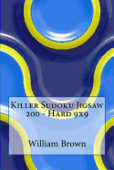 Killer Sudoku Jigsaw 200 - Hard 9x9