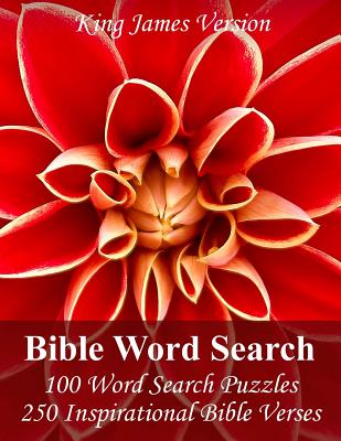 King James Bible Word Search: 100 Word Search Puzzles with 250 Inspirational Bible Verses in Jumbo Print - Puzzlefast