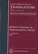 Kirillov's Seminar on Representation Theory - Kirillov, A A