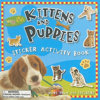 Kittens and Puppies Sticker Activity Book - Scollen, Chris