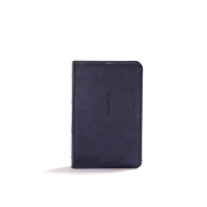 KJV Compact Bible, Value Edition, Navy Leathertouch