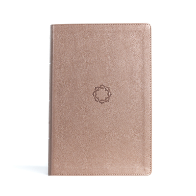 KJV Essential Teen Study Bible, Rose Gold Leathertouch - 