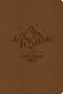 KJV Explorer Bible for Kids, Brown Leathertouch, Indexed: Placing God's Word in the Middle of God's World