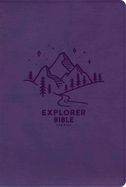 KJV Explorer Bible for Kids, Purple Leathertouch, Indexed: Placing God's Word in the Middle of God's World