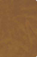 KJV Giant Print Bible, Holman Handcrafted Collection, Marbled Chestnut Premium Calfskin