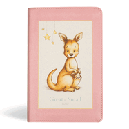 KJV Great and Small Bible, Pink Leathertouch: A Keepsake Bible for Babies