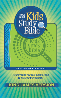 KJV Kids Study Bible, Flexisoft (Red Letter, Imitation Leather, Green/Blue) - Hendrickson Publishers (Creator)