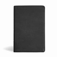 KJV Personal Size Giant Print Bible, Black Genuine Leather, Indexed