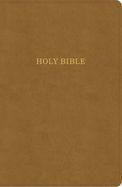 KJV Personal Size Giant Print Bible, Camel Suedesoft Leathertouch