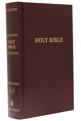 KJV, Pew Bible, Hardcover, Burgundy, Red Letter Edition - Thomas Nelson