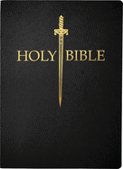 KJV Sword Bible, Large Print, Black Bonded Leather, Thumb Index: (Red Letter, 1611 Version)