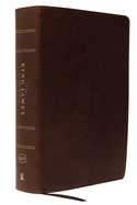 KJV, The King James Study Bible, Bonded Leather, Brown, Thumb Indexed, Red Letter, Full-Color Edition: Holy Bible, King James Version