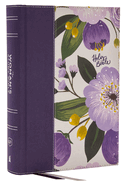 Kjv, the Woman's Study Bible, Purple Floral Cloth Over Board, Red Letter, Full-Color Edition, Comfort Print: Receiving God's Truth for Balance, Hope, and Transformation