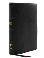 Kjv, Thinline Bible, Giant Print, Premier Goatskin Leather, Black, Premier Collection, Comfort Print: Holy Bible, King James Version
