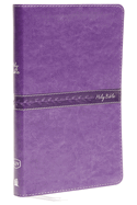 KJV, Thinline Bible, Standard Print, Imitation Leather, Purple, Red Letter Edition