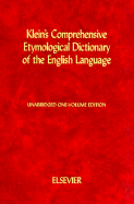 Klein's Comprehensive Etymological Dictionary of the English Language