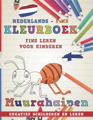 Kleurboek Nederlands - Fins I Fins Leren Voor Kinderen I Creatief Schilderen En Leren - Nerdmedianl