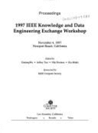 Knowledge and Data Engineering Exchange Workbook