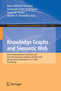 Knowledge Graphs and Semantic Web: Second Iberoamerican Conference and First Indo-American Conference, Kgswc 2020, Mrida, Mexico, November 26-27, 2020, Proceedings