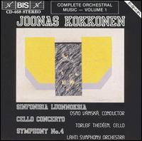 Kokkonen: Sinfonisia Lounnoksia - Torleif Theden (cello); Lahti Symphony Orchestra; Osmo Vnsk (conductor)