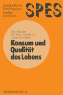 Konsum Und Qualitat Des Lebens