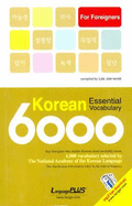 Korean Essential Vocabulary 6000 for Foreigners: Korean-English - Lee, J.
