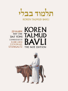 Koren Talmud Bavli Noe Edition: Volume 33: Zevahim Part 1, Hebrew/English, B&w Edition
